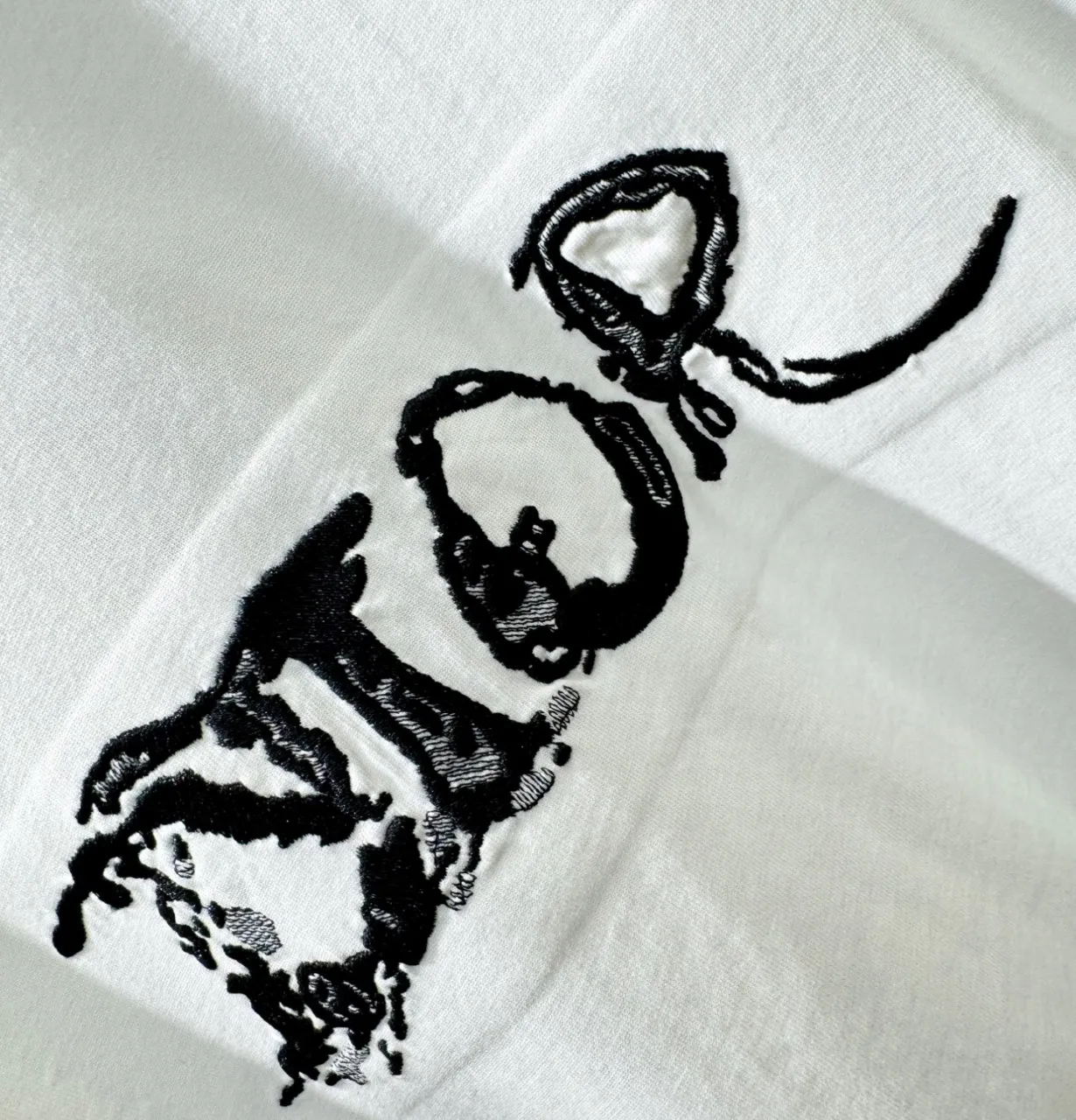 DIOR 2025 Classic T ， Breathable ， ， ！ Same Style ：White Black Size：S M L Xl