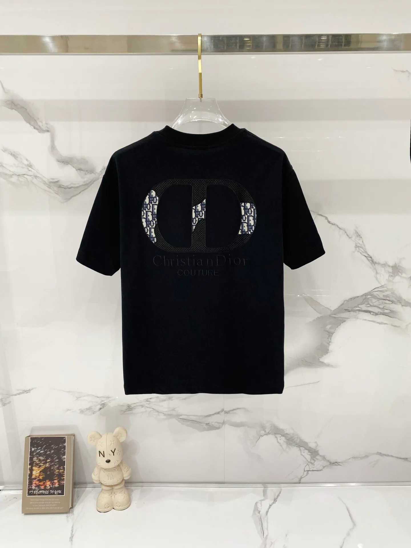 DIOR/ T 🪡 LOGO Quality 100 ％ Versatile Size:S-XL :Black.White