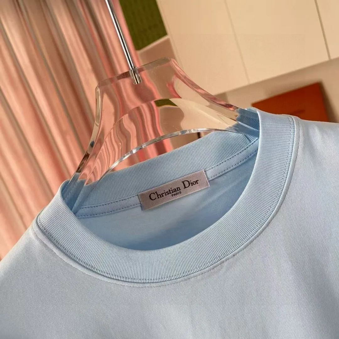 Dio 2025 New Arrival logo T g Same Style ：Black White Blue Gray Size: S M L XL XXL ​