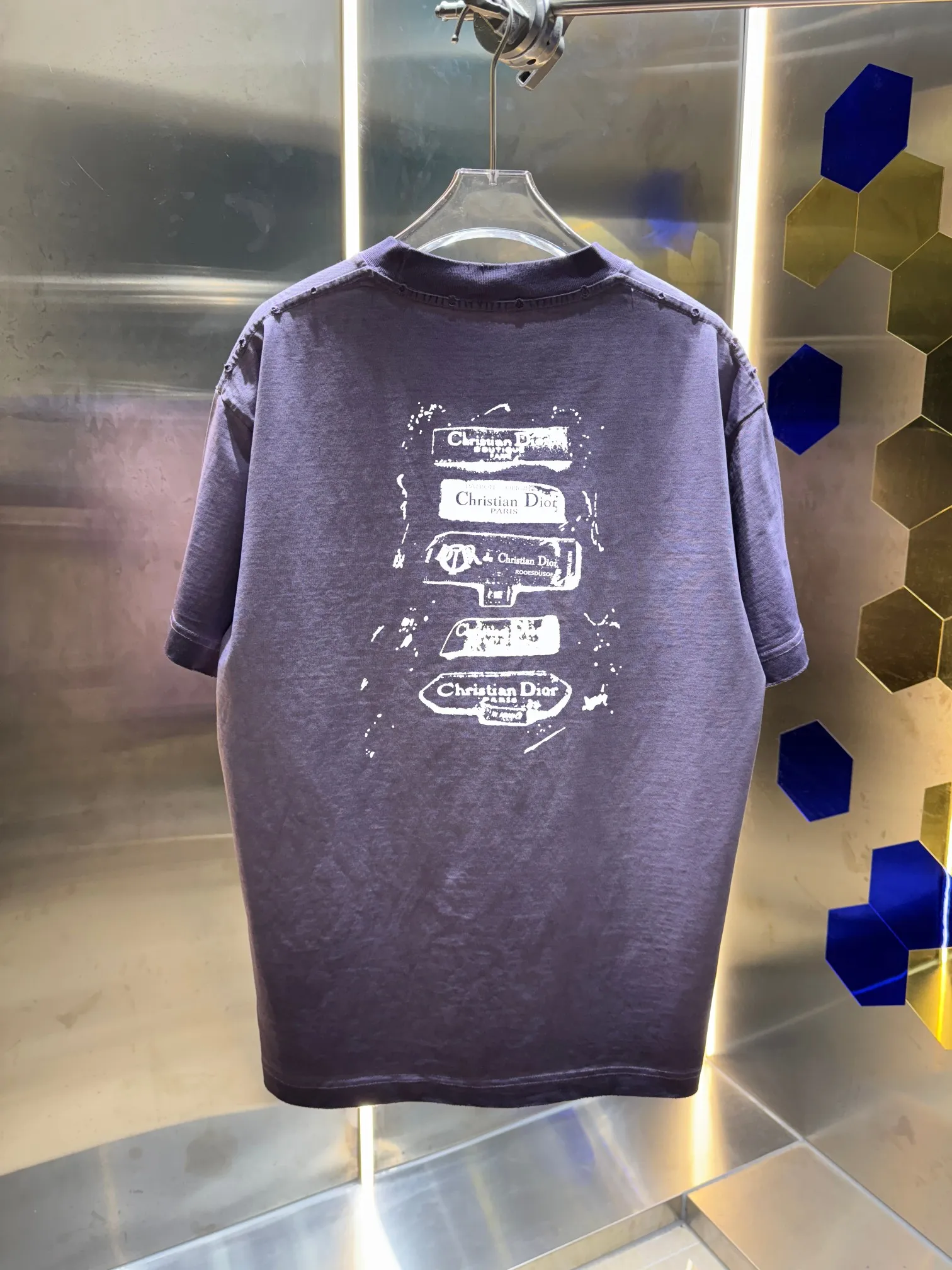 Dio *2026 New Arrival tee Same Style : Black White Size :S M L XL XXL ​