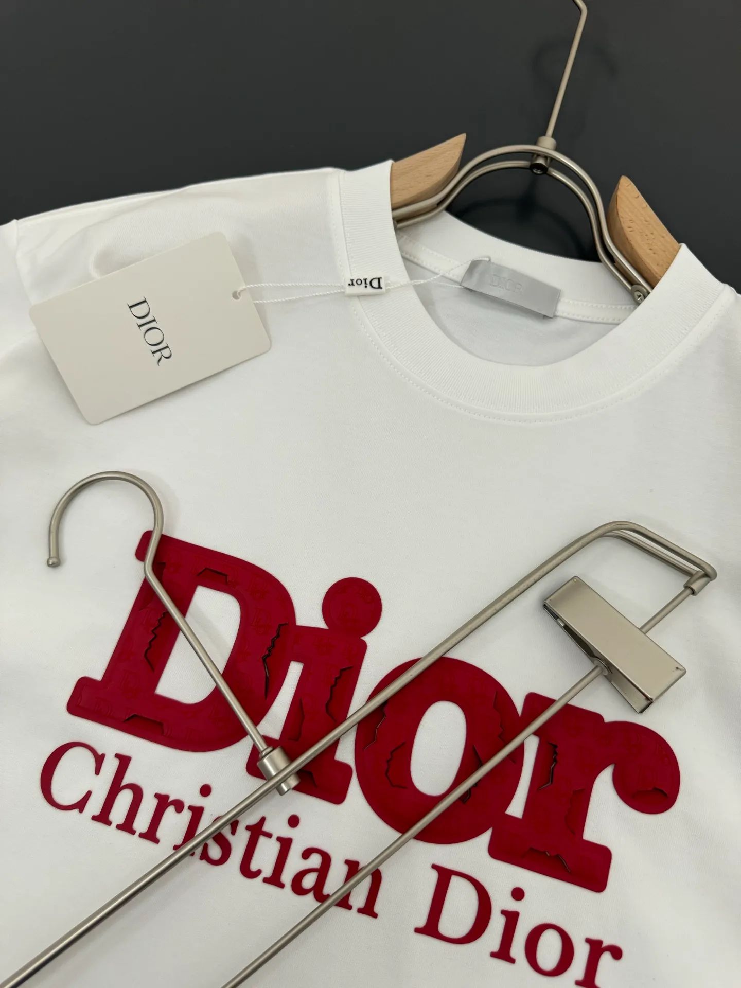DIOR* g t Breathable logo New Arrival t ， ， Versatile ：Black White Sizes：S M L XL XXL