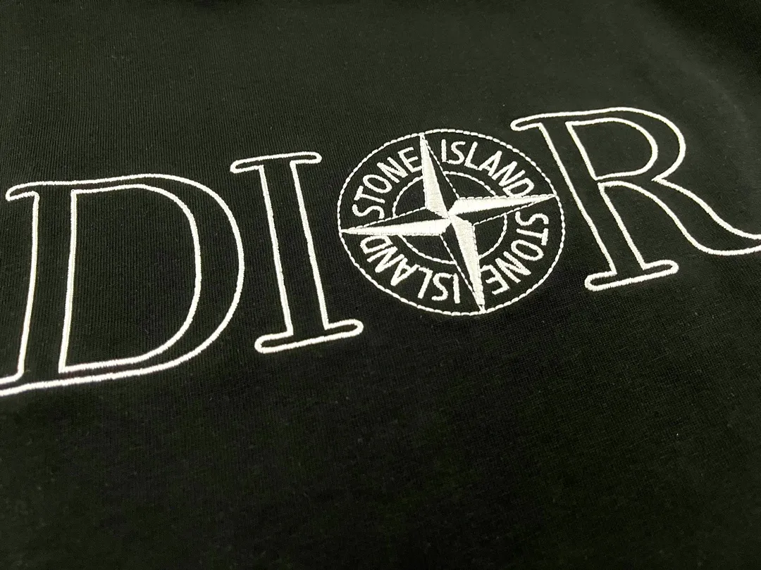 Dior 2025New Arrival Series logo Same Style t 100％ 32 ：Black Size：XS S M L