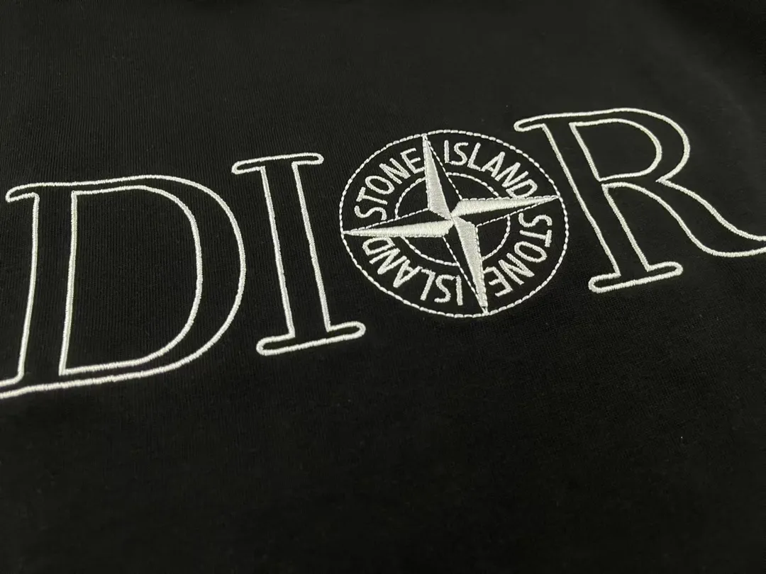 Dior 2025New Arrival Series logo Same Style t 100％ 32 ：Black Size：XS S M L