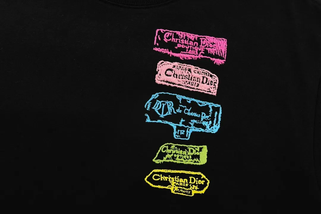 Dior 2025 New Arrival g logo t ：Black Size：XS-L