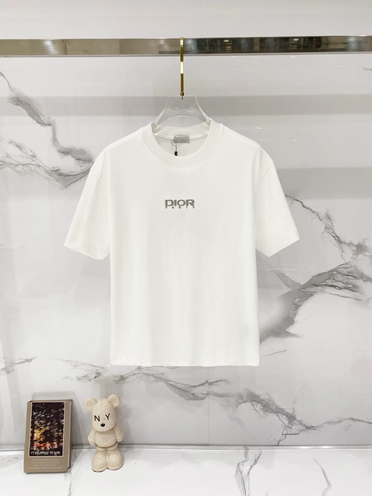 DIOR/ T 🪡 LOGO Quality 100 ％ Versatile Size:S-XL :Black.White.Gray
