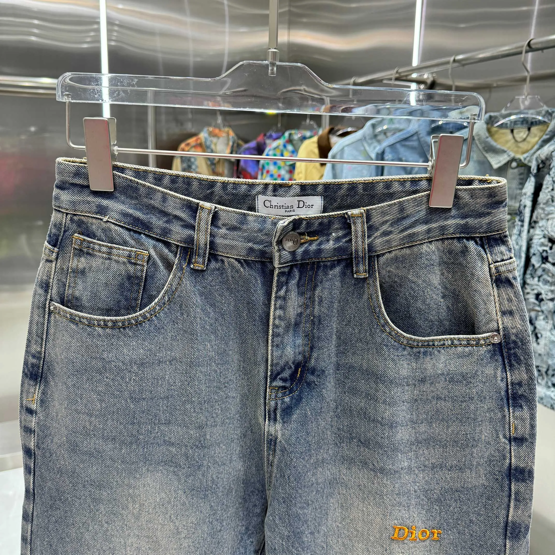 25 LOGO ！ ~ ! , ! , Versatile Size：28 30 32 34 36 ：Blue