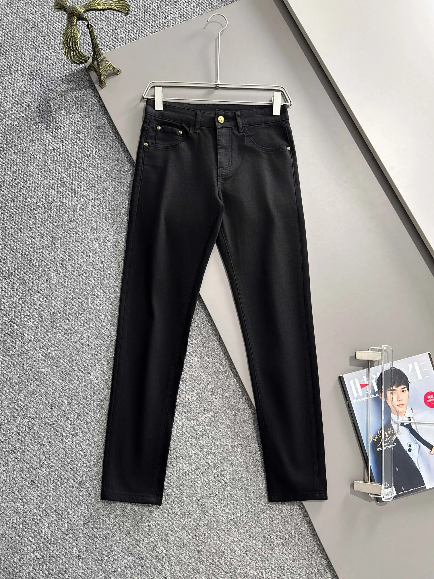 2025 ， Denim ， ， ， ， Versatile ! ! ：Black White Sizes：28-40（ ）