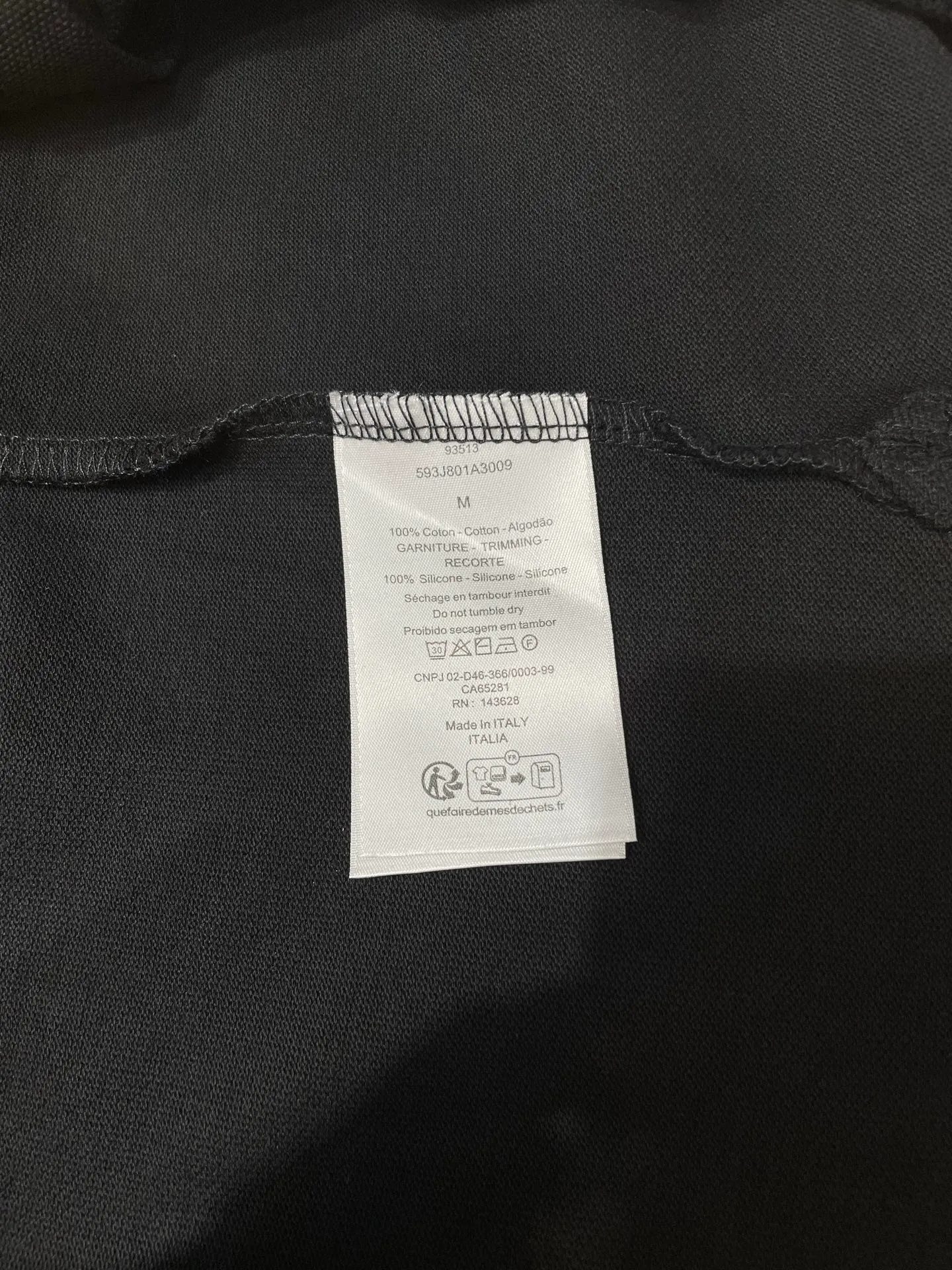 Dior Diamond 🌟【 Original】 polo Black Dior Diamond 1: “Dior ” 2: ： 1:1 Dior 1:1 Dior 1:1 Dior ： Size： S M L XL