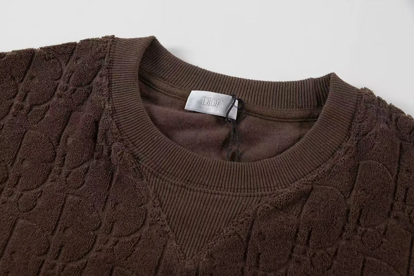 ❥B # Quality Dior 2025Fall New Arrival Series 100% G size：S M L XL ：Coffee Brown