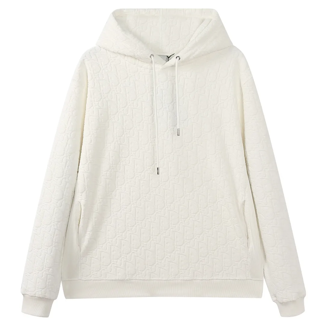 DIO *2024AW New Arrival Oblique ， LOGO ， ， 💯 ，OVER SIZE ， ， ， Same Style ：White Dark Blue Sizes：S-XL