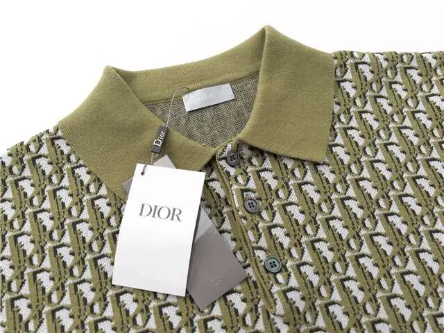 Dior Polo Oblique Blue Logo Sizes XS-L