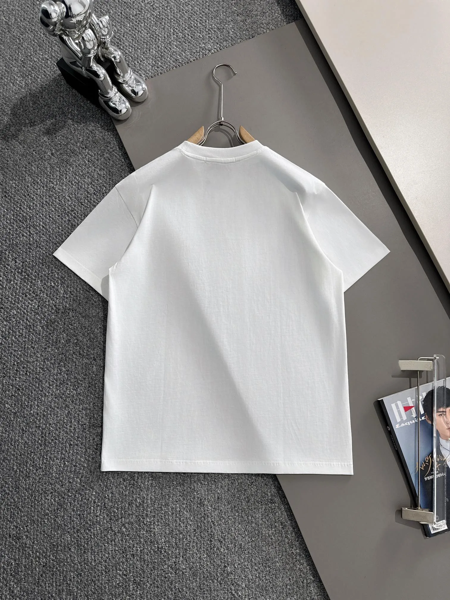 （ ） Dior 2025New Arrival logo Same Style t 100％ 32 ：White Size：XS S M L