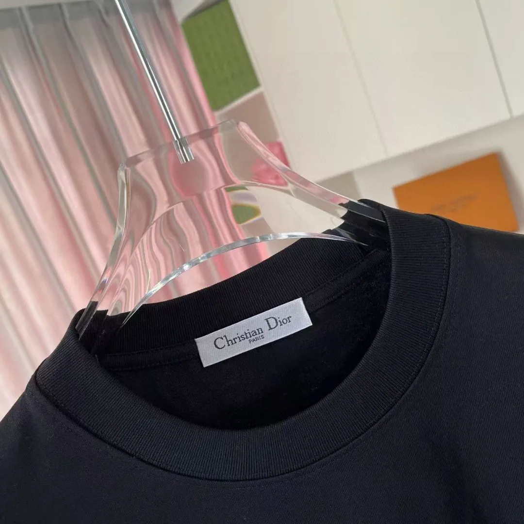 Dio 2025 New Arrival logo T g Same Style ：Black White Green Blue Size: S M L XL XXL ​