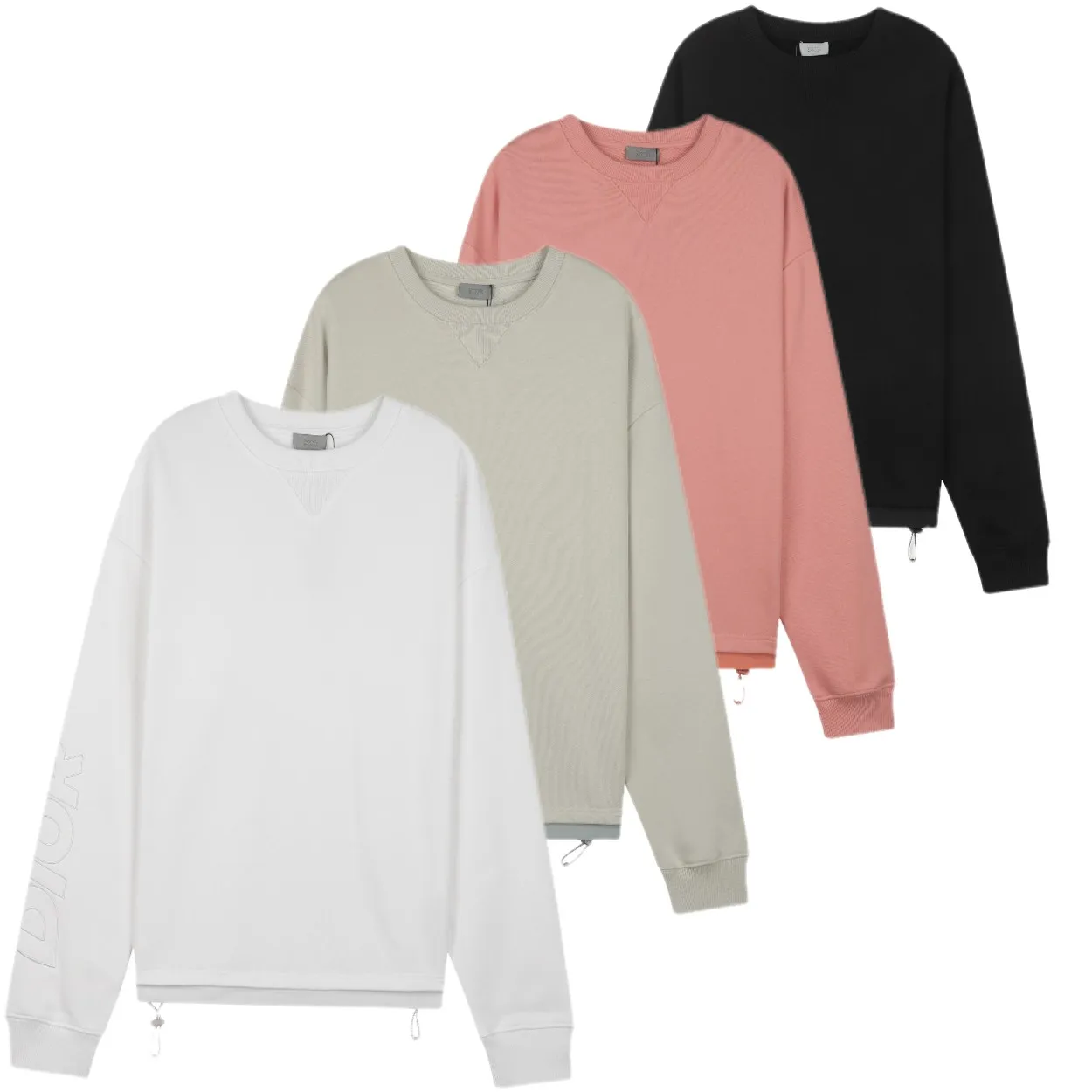DIO *2024AW New Arrival ， ， ， 💯 ，OVER SIZE ， ， ， ， ， ， Same Style ：Black White Sizes：S-XL