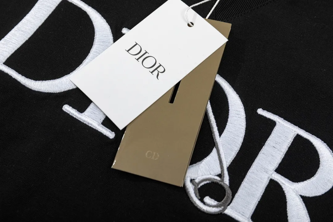 （➕5🉑 ） DIOR 🧷 DIOR🧷 T OS Versatile ：23802 : Black Size：XS~L