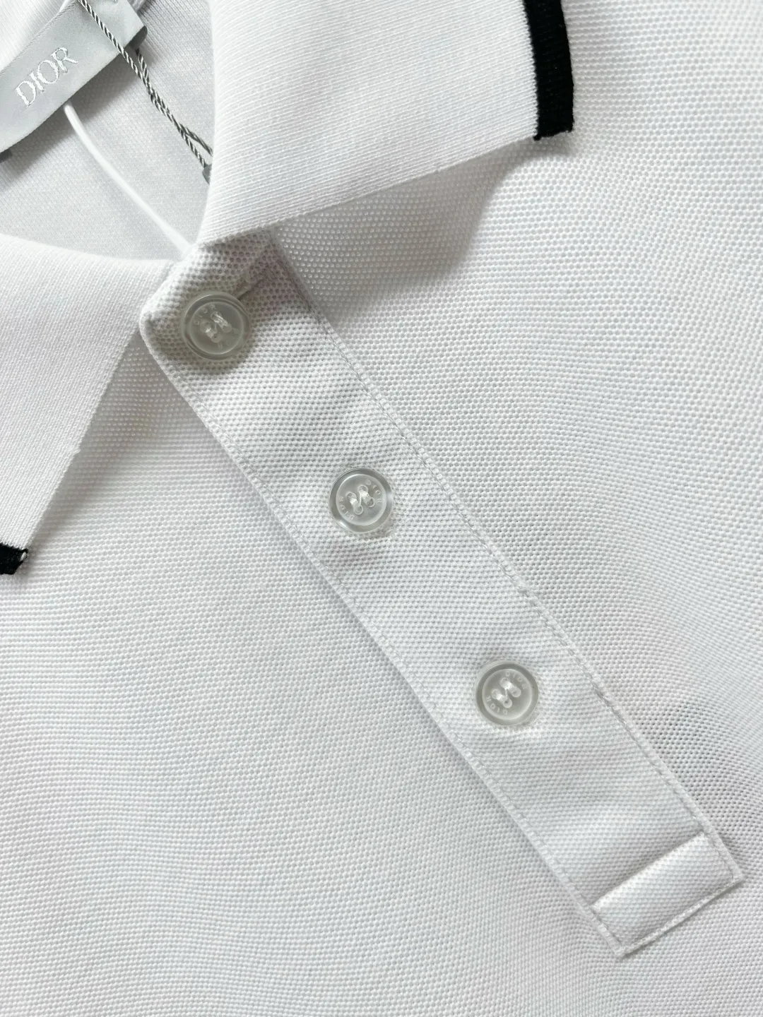 DIOR New Arrival Polo Same Style ， Factory New Arrival Versatile : Black White Size：S-XXL