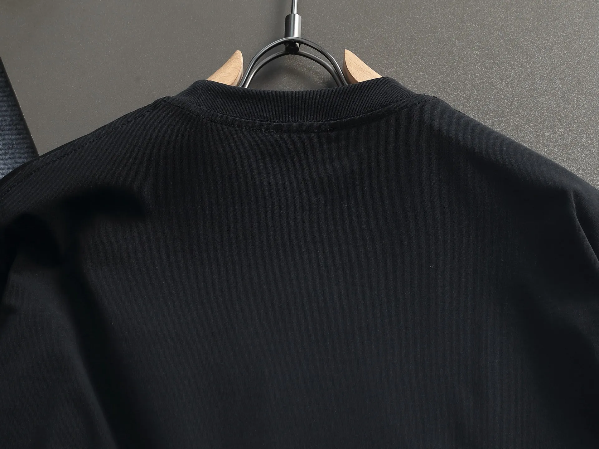 DIOR CD Logo ， Retro Same Style T Versatile : White Black Size：XS~L