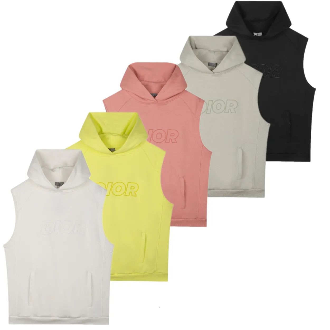 DIO *2024AW New Arrival ， ， ， 💯 ，OVER SIZE ， ， ， ， ， Same Style ：Black White Yellow Sizes：S-XL
