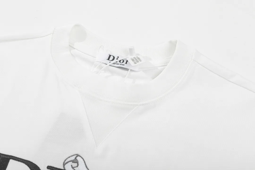 （➕5🉑 ） DIOR 🧷 DIOR🧷 T OS Versatile ：23802 : White Size：XS~L