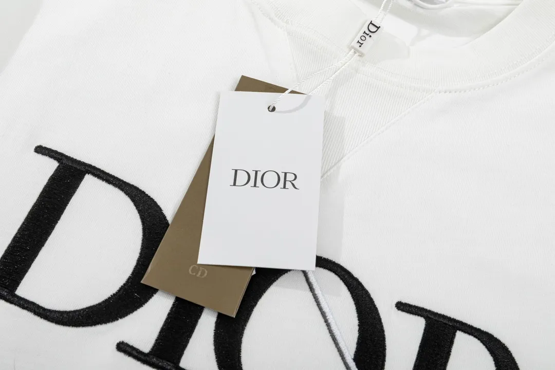 （➕5🉑 ） DIOR 🧷 DIOR🧷 T OS Versatile ：23802 : White Size：XS~L