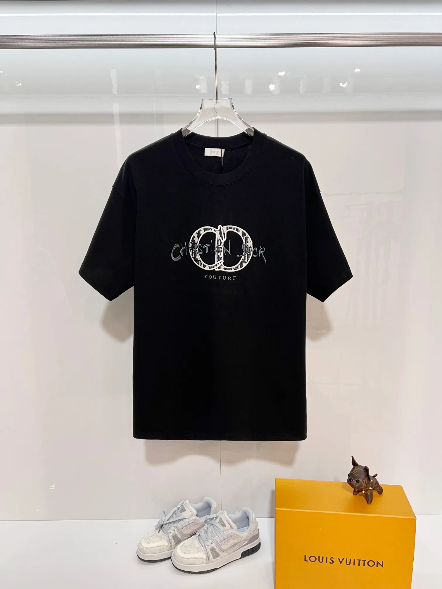 Dior 2026New Arrival CD logo Same Style t 100％ 32 ：Black Size：S M L XL