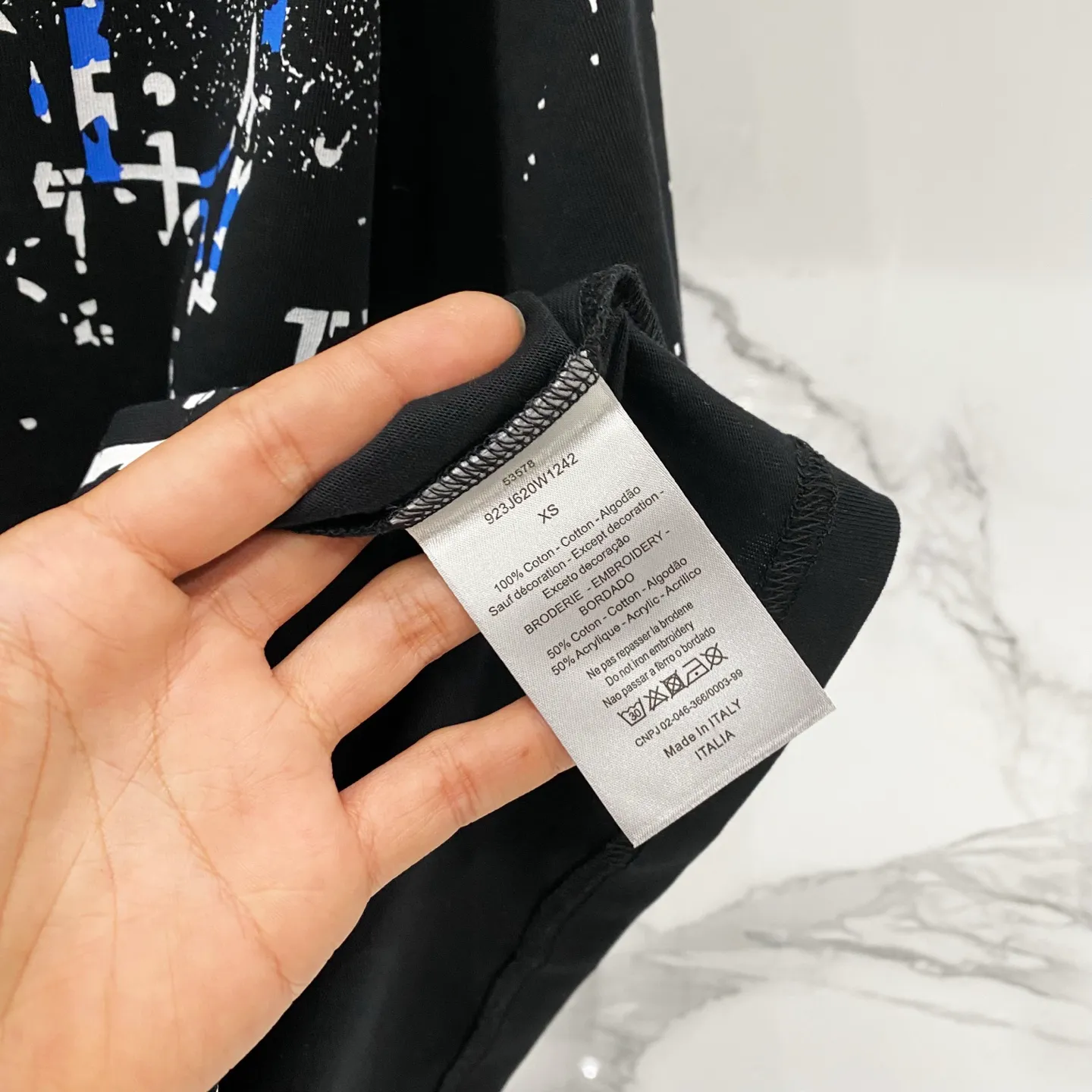 Dior/ - T 🌃 LOGO Quality 100 ％ Versatile Size:XS-L :Black.White