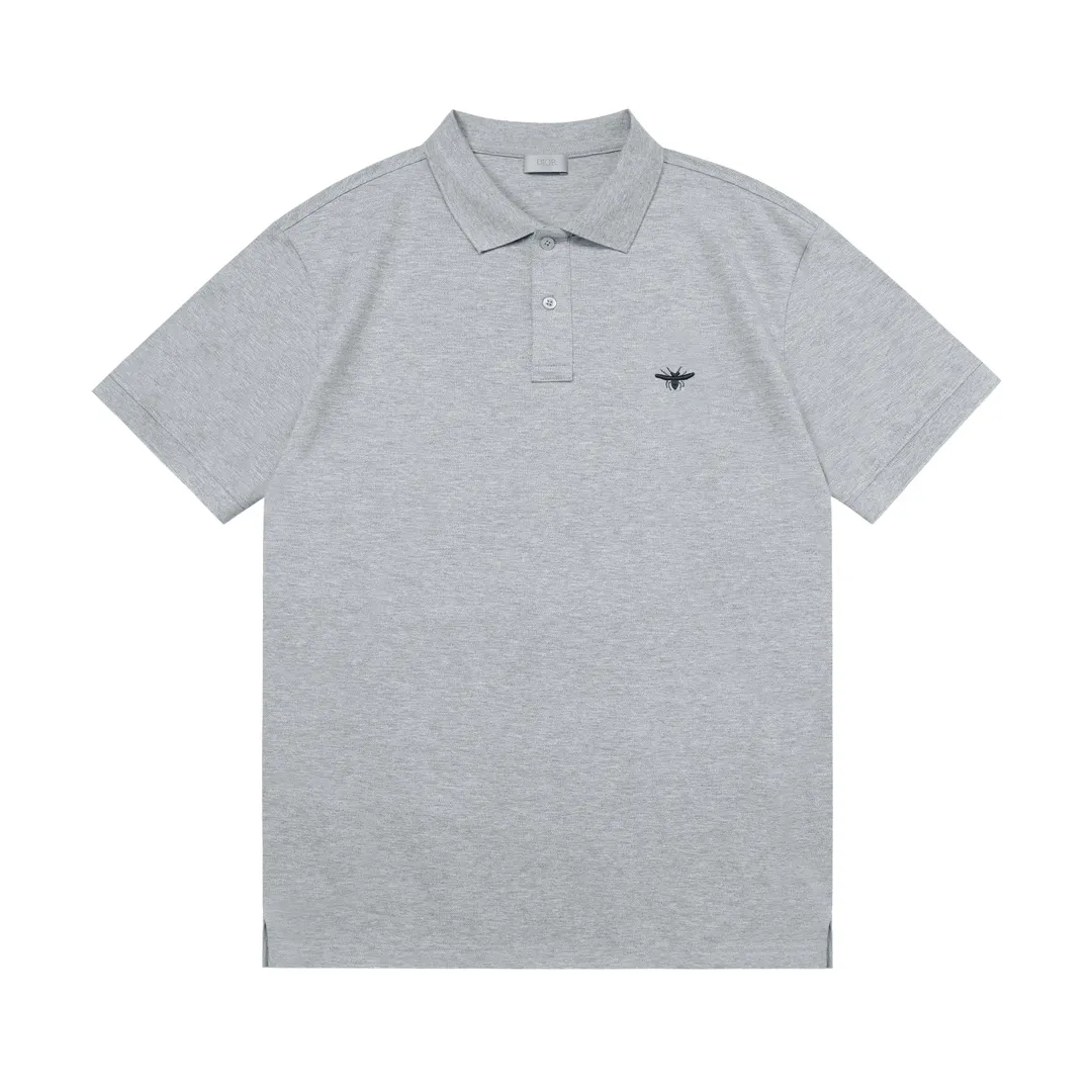 DIOR 2025New Arrival logo polo ：Gray Size：M-XXXL