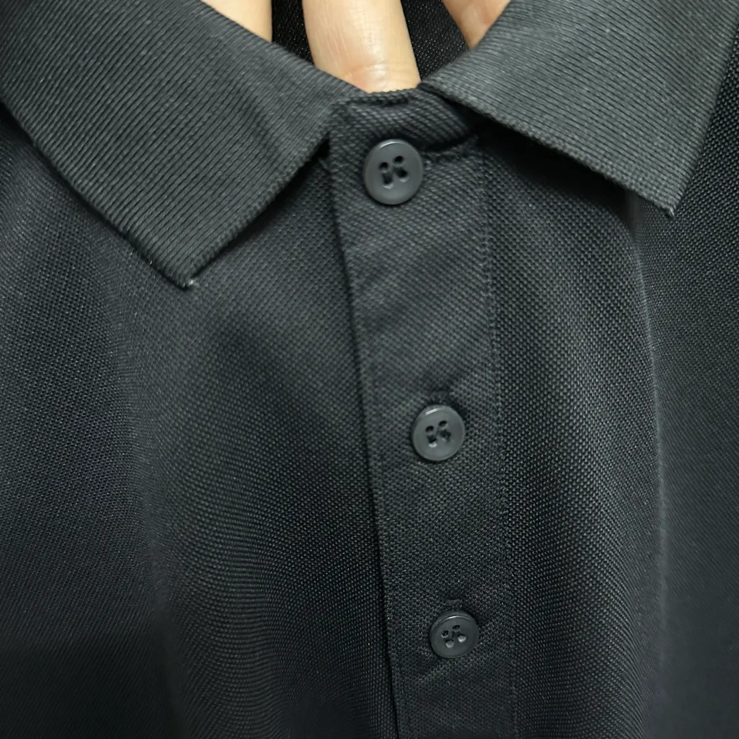 Dio* * POLO 2025 New Arrival polo Same Style Size： M L XL 2XL 3XL ：Black White