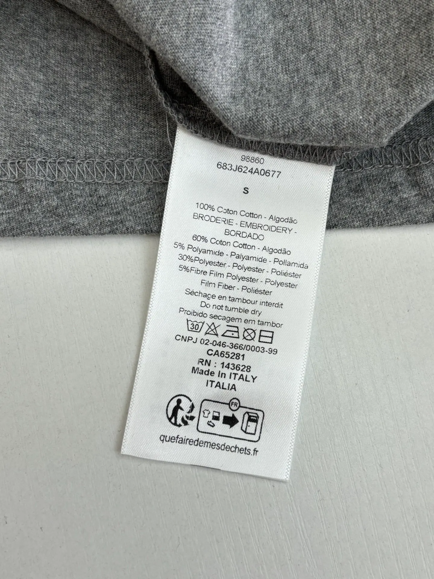 Dio SS 26 T 100% ， 24 ， 185g， Classic ， Size：S/M/L/XL