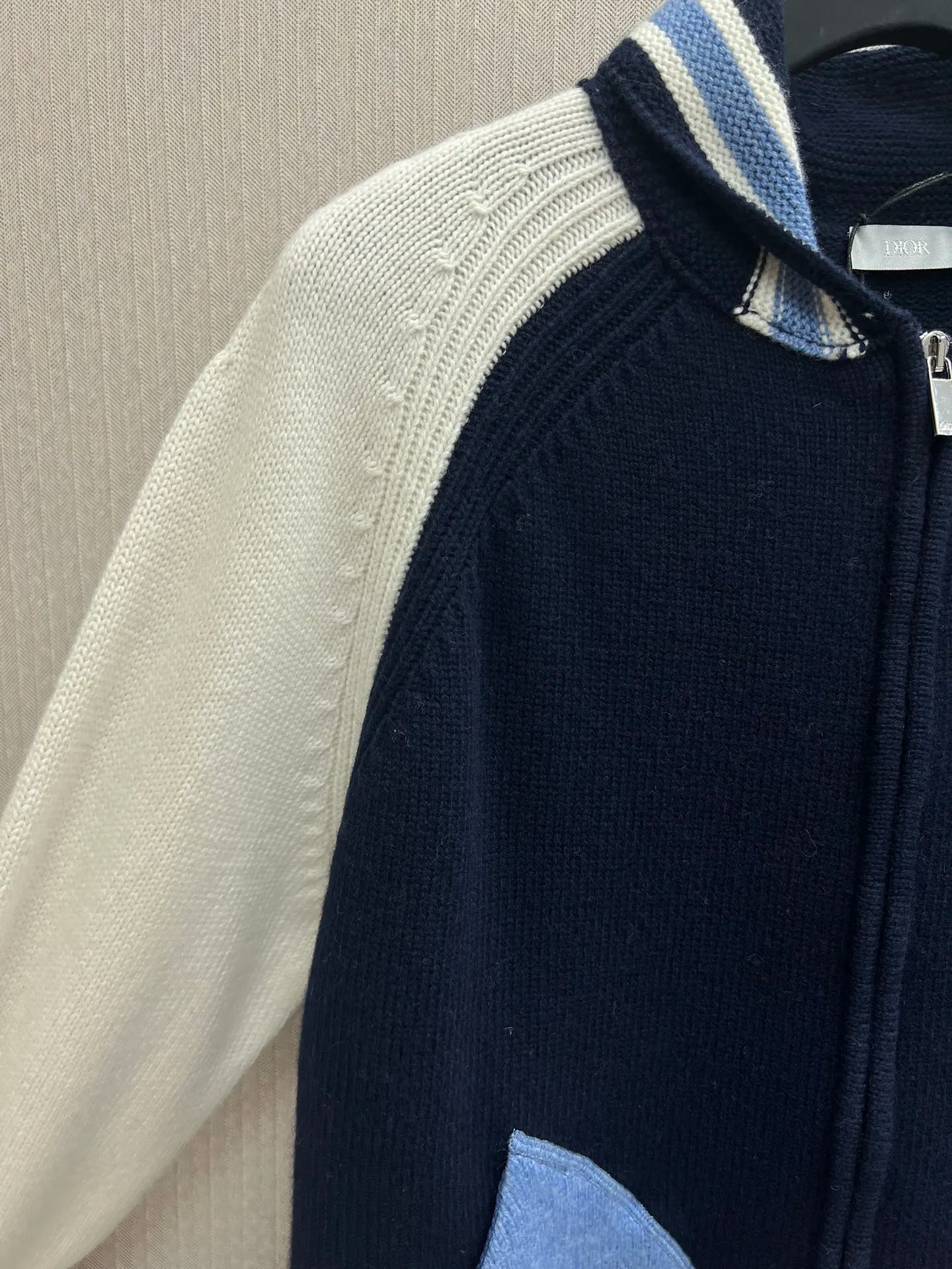 25ss New Arrival Christian Dior Couture Series ， 。 Blue Beige ， ， 。 Christian Dior Couture ， ， Dior 。 Series ， 。 Sizes：S.M.L.XL.