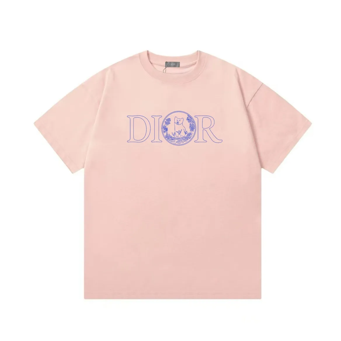 （ ） DIOR 2025New Arrival logo Same Style t 100％ 32 ：Pink Size：XS S M L