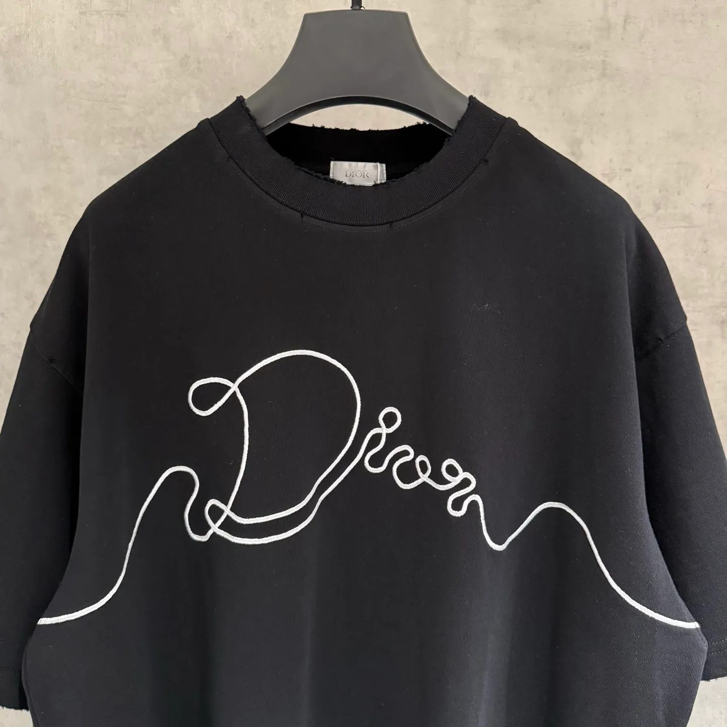 【 Quality】Dior New Arrival T Black White 2 Size：S-2xl