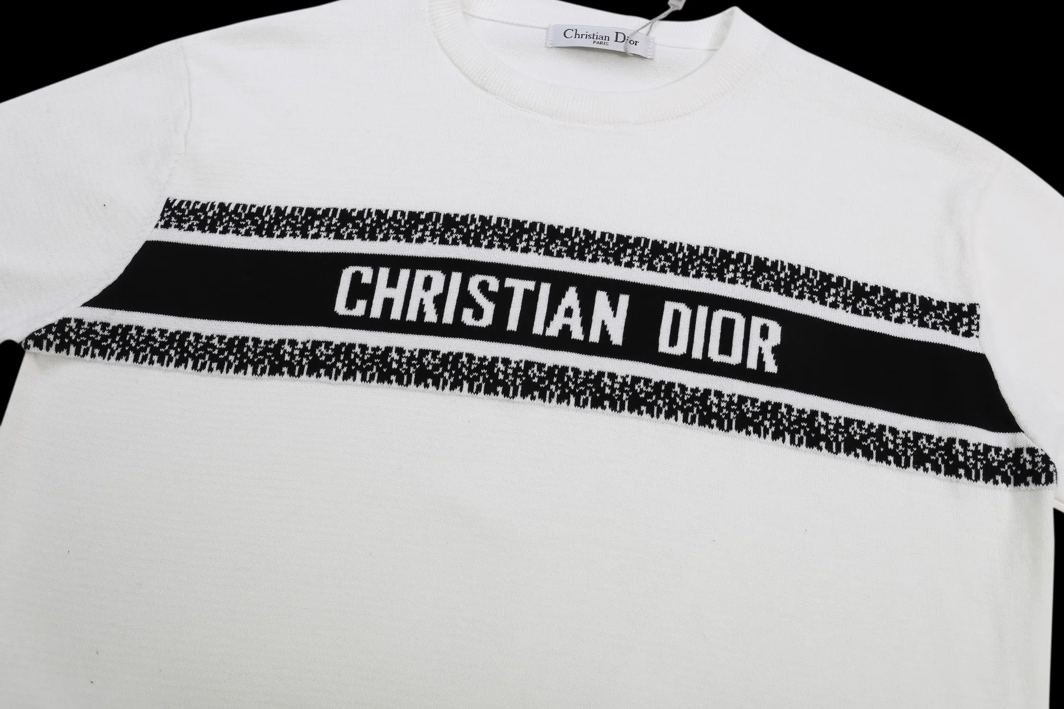 DIOR Classic New Arrival LOGO T Classic DIOR Same Style ：100% ： Black White Sizes：XS S M L