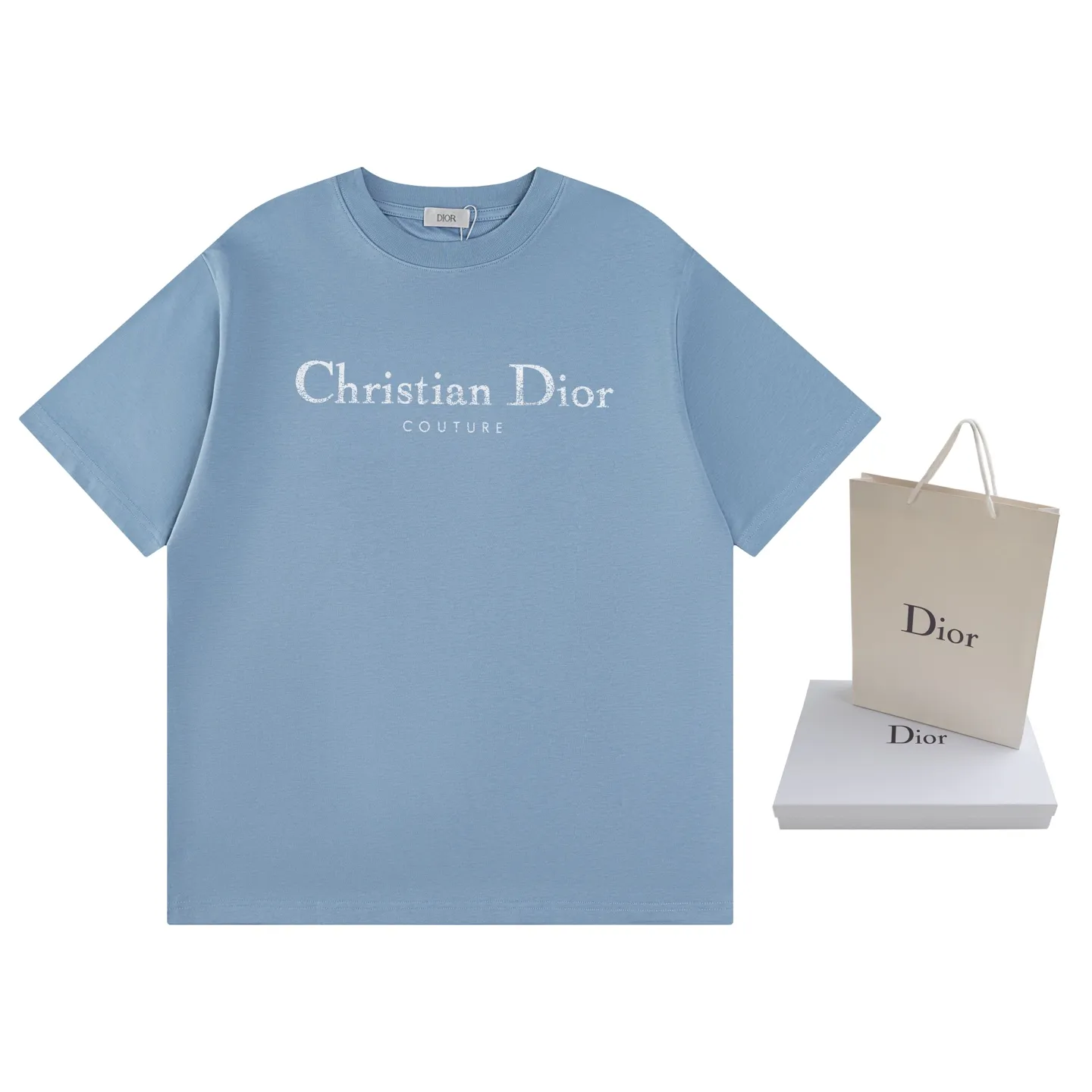 【 . Quality】 DIOR 25New Arrival T Cistian Couture T Series ， Classic 。 ， Cistian Couture 。 ， 。 32 100% ( ) 1x 1 ( ) 1:1 1:1 ( ) ：8853# ：White Black Blue Size：XS S M L