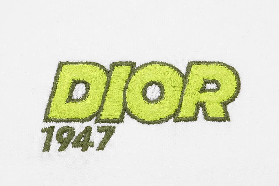 DIOR 2026New Arrival logo Same Style t 100％ 32 ：White Size：XS S M L