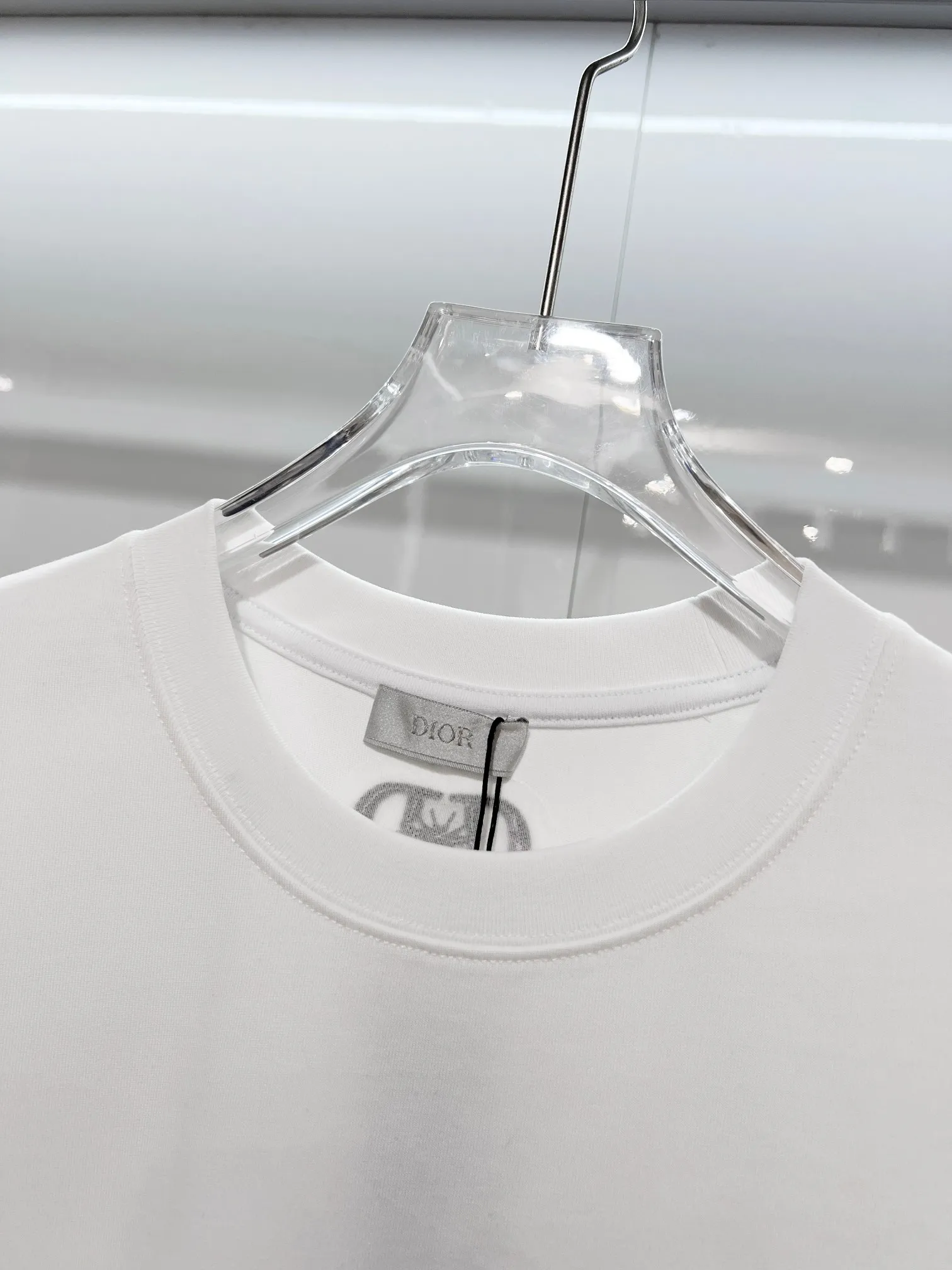 DIOR 2026New Arrival logo Same Style t 100％ 32 ：White Size：S M L XL