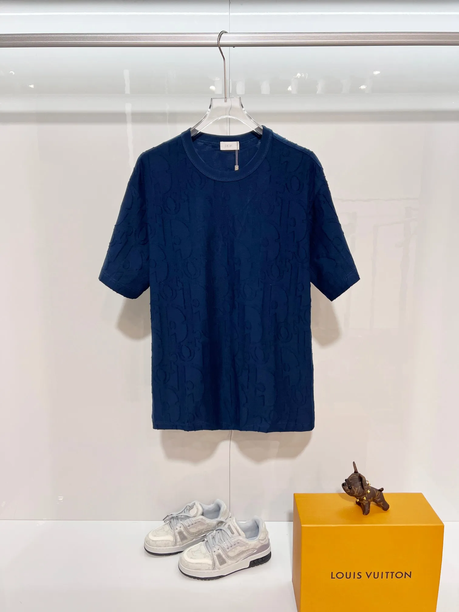 DIOR 2026New Arrival logo Same Style t 100％ 32 ：Blue Size：S M L XL