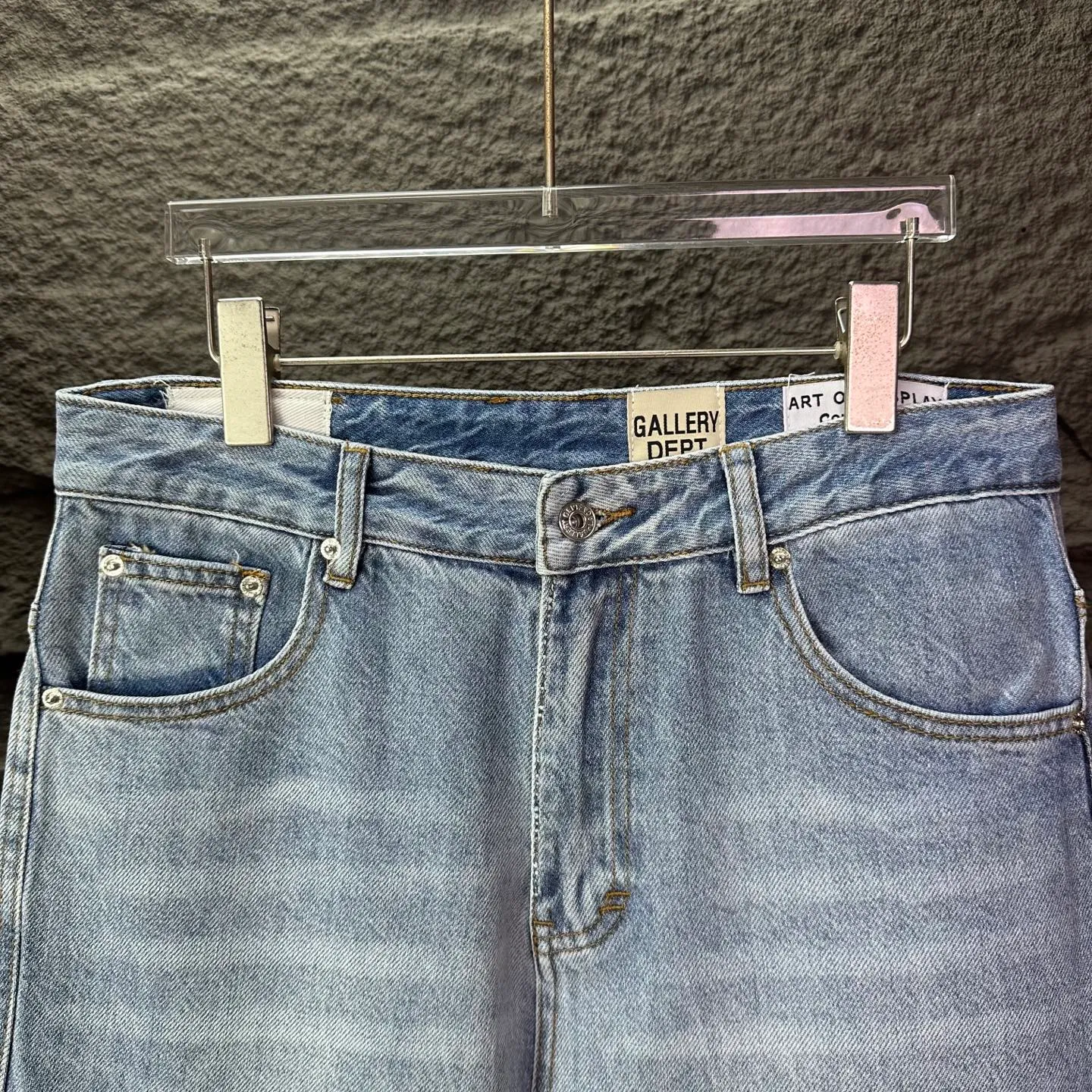 GALLERY DEPT. 2025New Arrival Light Blue 🔥 🔥 🔥 Quality ， ， ， ， ， ！ ， ， ！！！ ：Light Blue Size：28、30、32、34、36（ Size）