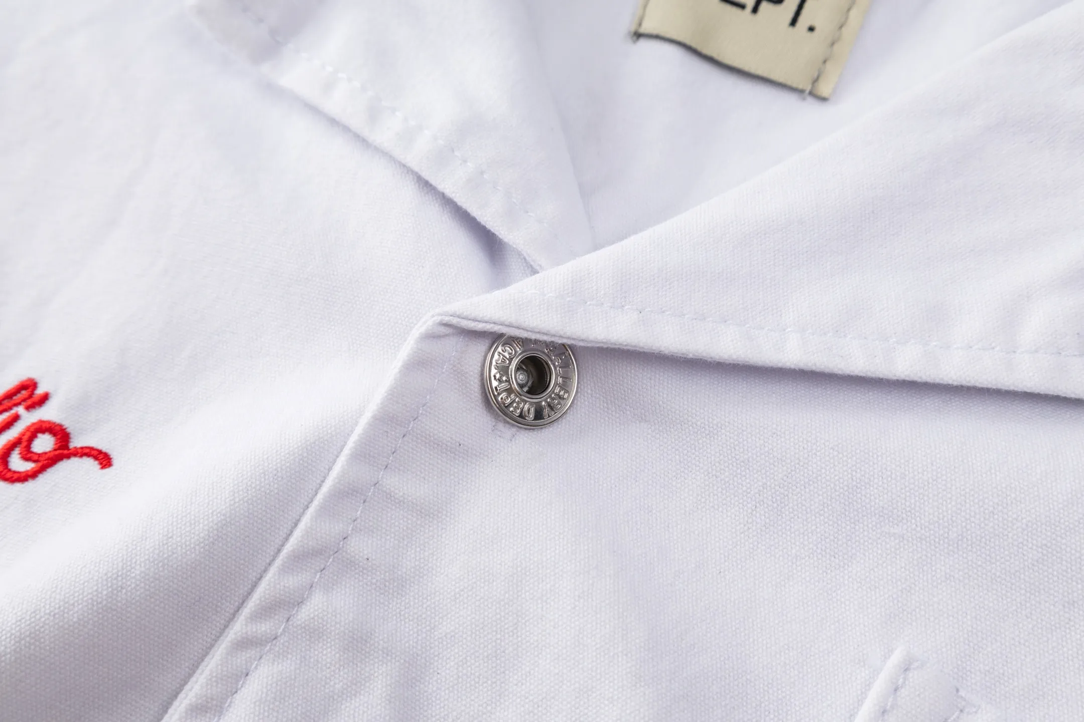 Gallery dept Atelier Parker Shirt Canvas 300 Same Style White Retro Gallery Dept.， ， Breathable！ “Studio”Red ， “ART ON DISPLAY” ， 🎨。 ， OK， Retro ， 、 ✨。 ：1976# ：White Sizes：S M L XL XXL