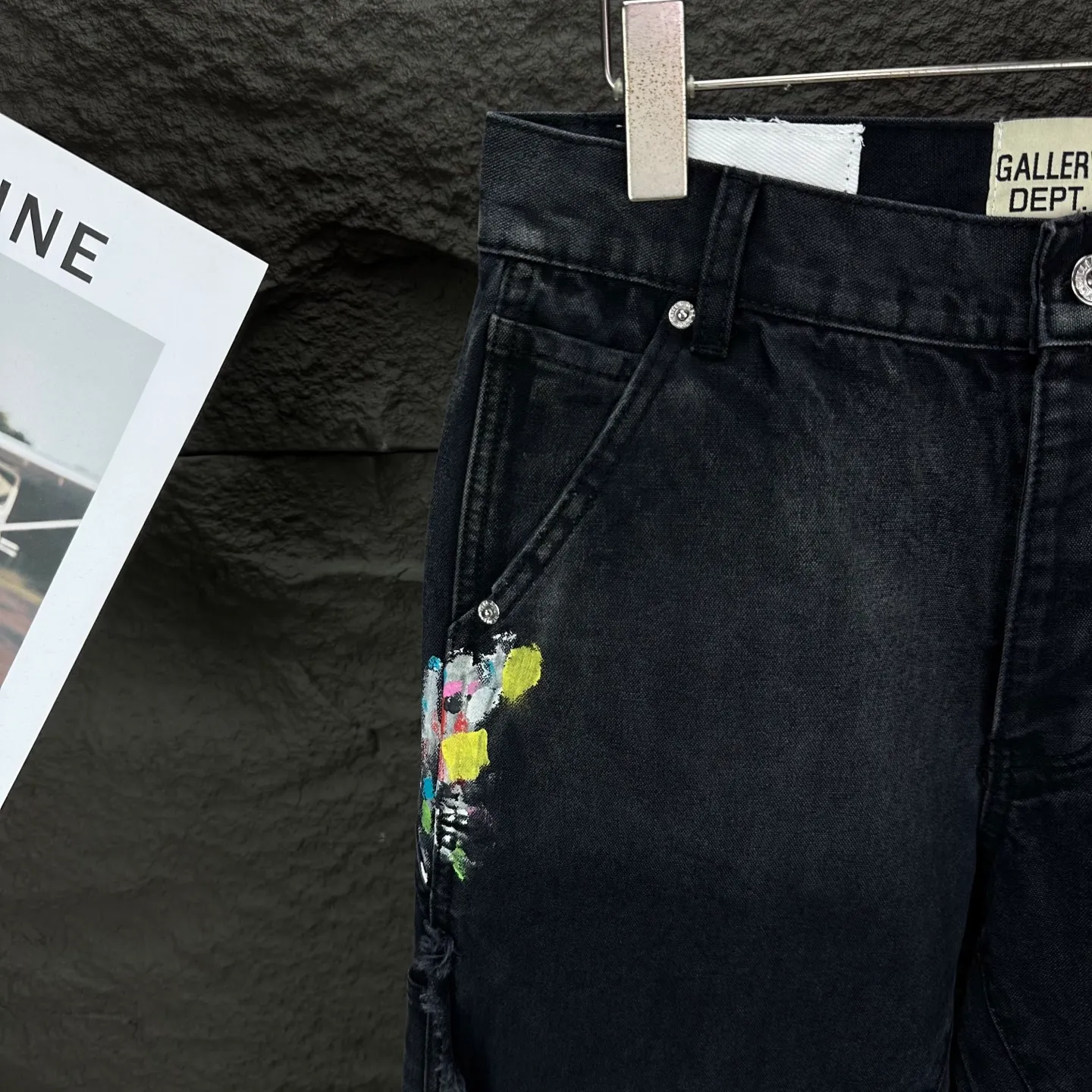 GALLERY DEPT. & 2025New Arrival 🔥 🔥 🔥 Quality ， ， ， ， ， ！ ， ， ！！！ ：Black Size：28、30、32、34、36（ Size）
