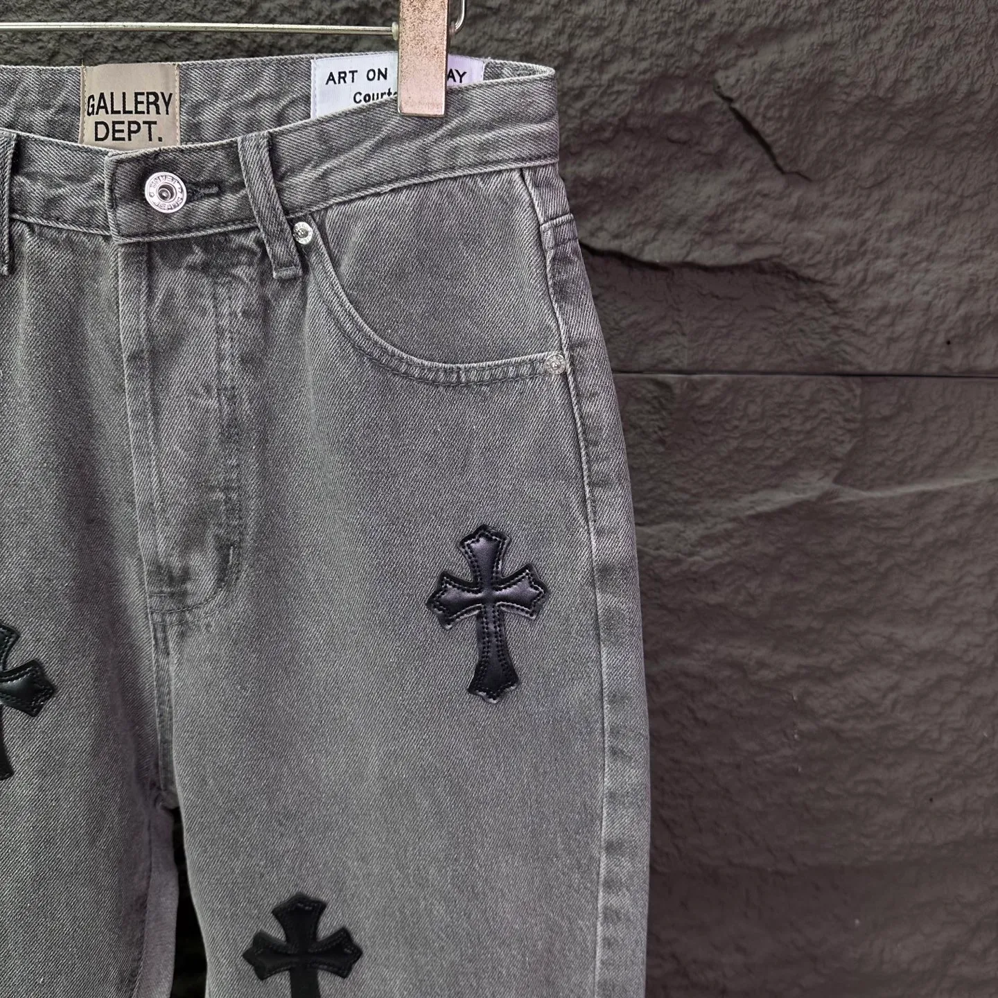 GALLERY DEPT. 2026New Arrival Black 🔥 🔥 🔥 Quality ， ， ， ， ， ！ ， ， ！！！ ：Light Gray Size：28、30、32、34（ Size）