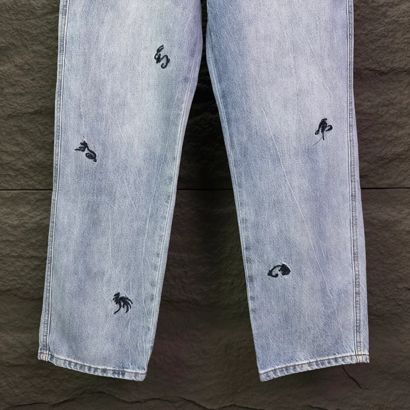 GALLERY DEPT. 2026New Arrival 🪡logo 🔥 🔥 🔥 Quality ， ， ， ， ， ！ ， ， ！！！ ：Light Blue Size：28、30、32、34（ Size）