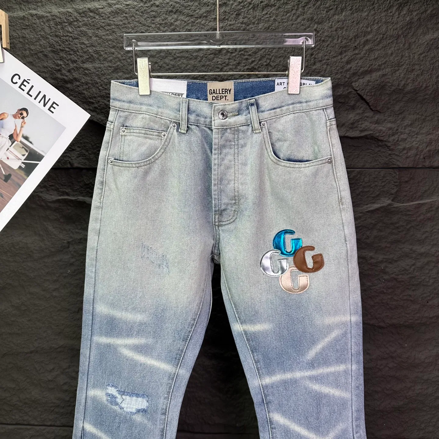 GALLERY DEPT. 2026New Arrival 🔥 🔥 🔥 Quality ， ， ， ， ， ！ ， ， ！！！ ：Light Blue Size：28、30、32、34、36（ Size）