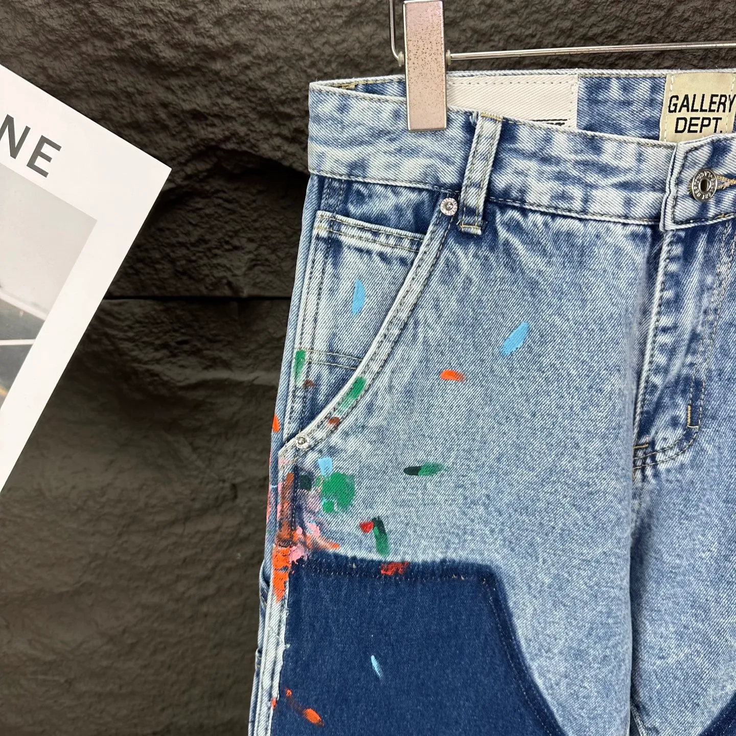 GALLERY DEPT. 2025New Arrival 🔥 🔥 🔥 Quality ， ， ， ， ， ！ ， ， ！！！ ：Light Blue Size：28、30、32、34、36（ Size）