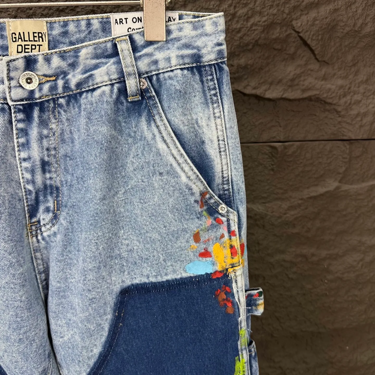 GALLERY DEPT. 2025New Arrival 🔥 🔥 🔥 Quality ， ， ， ， ， ！ ， ， ！！！ ：Light Blue Size：28、30、32、34、36（ Size）