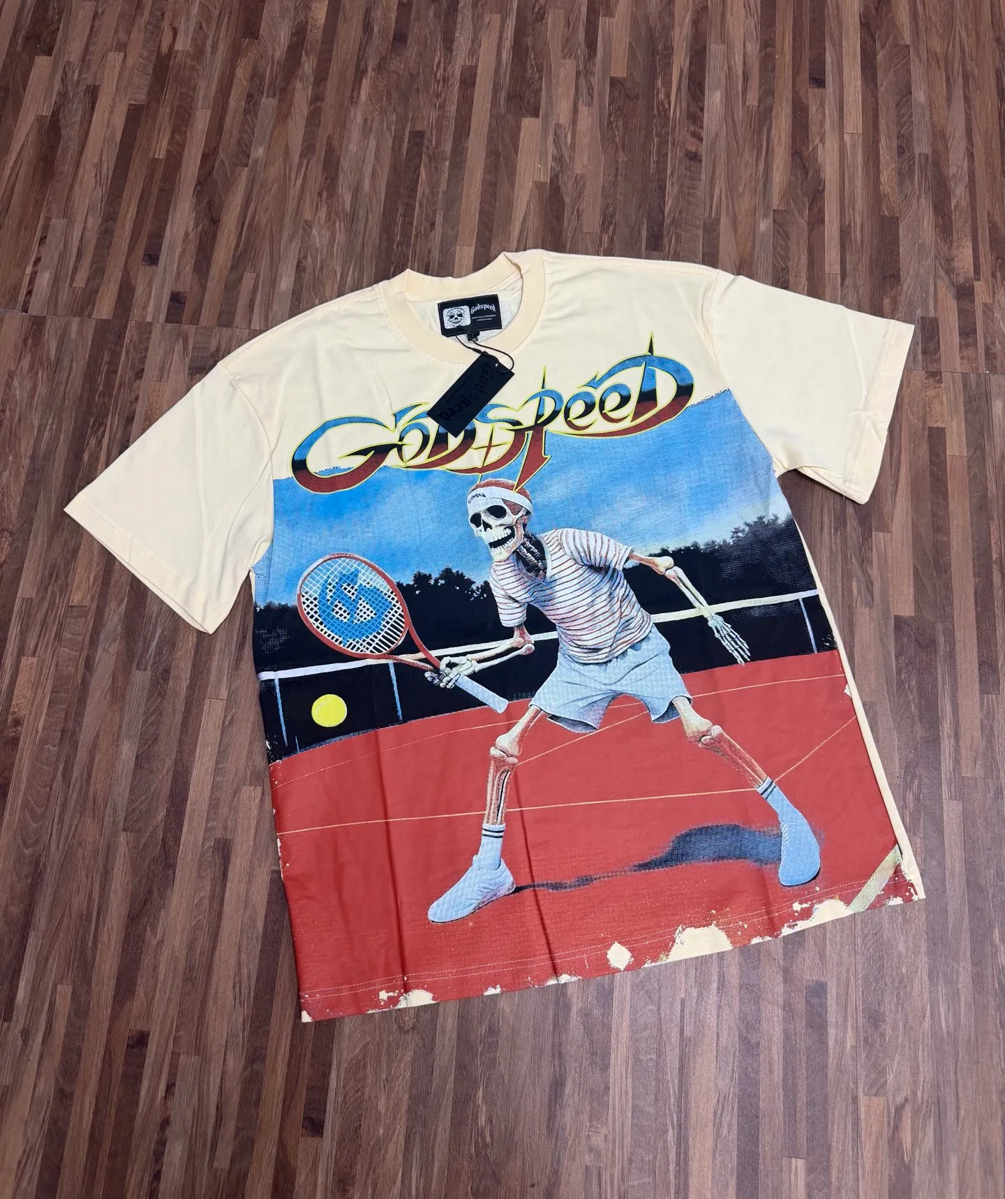 5338# I Godspeed Retro T（ ） （fabric）：32 Sizes（size）：S-M-L-XL （colour）：
