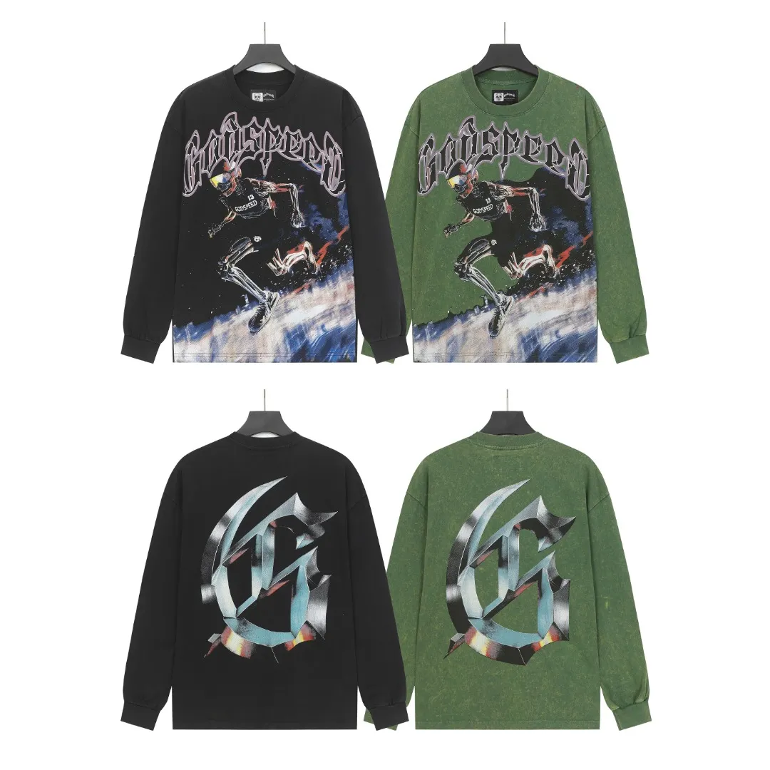 G # Black I Godspeed Retro T （ ） （fabric）： 26 Sizes（size）：S-M-L-XL （colour）： Black/