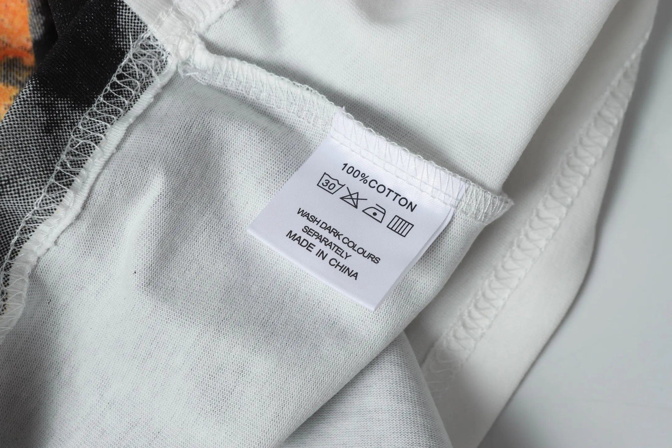 5003#White｜ Godspeed Retro T（ ） （fabric）：32 Sizes（size）：S-M-L-XL （colour）：White 👉