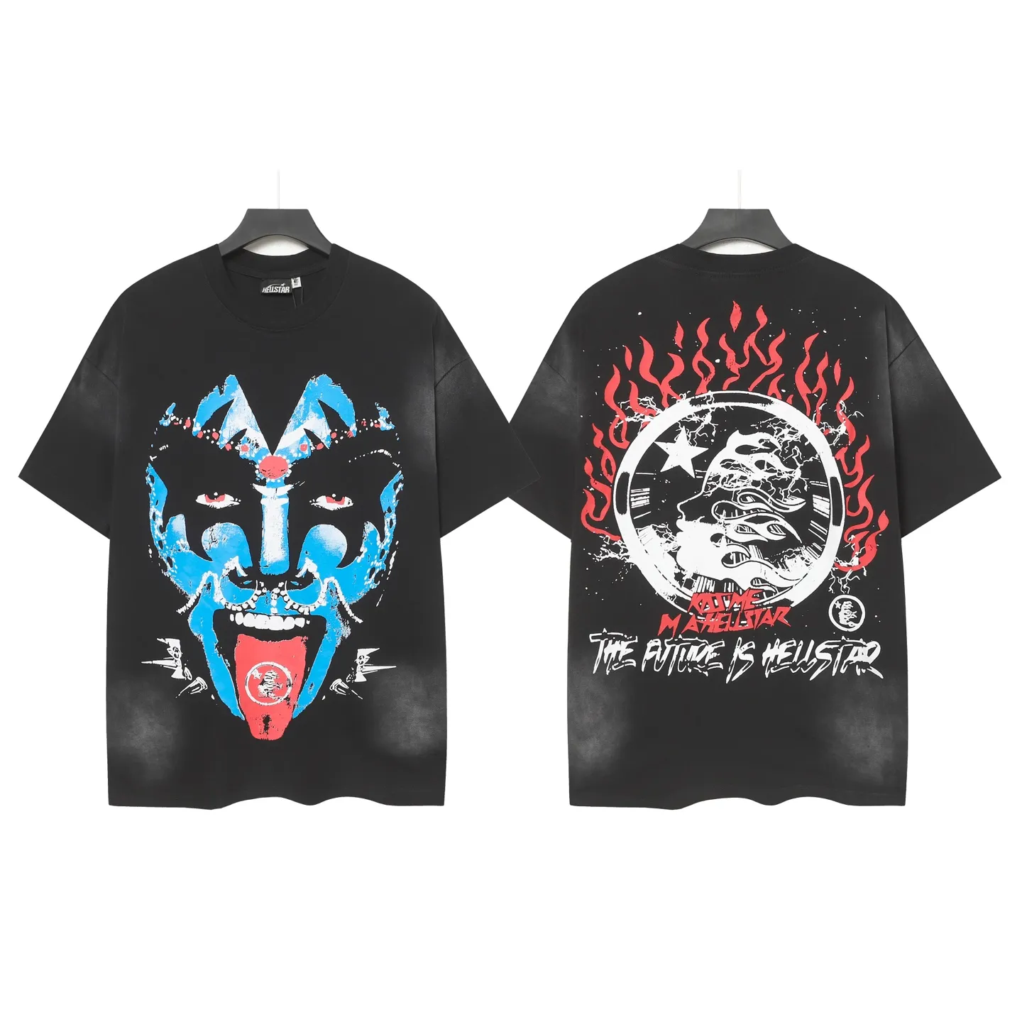 # ｜ Hellstar T （fabric):32 Sizes（size）：S-M L X L （colour）： Black（ ）