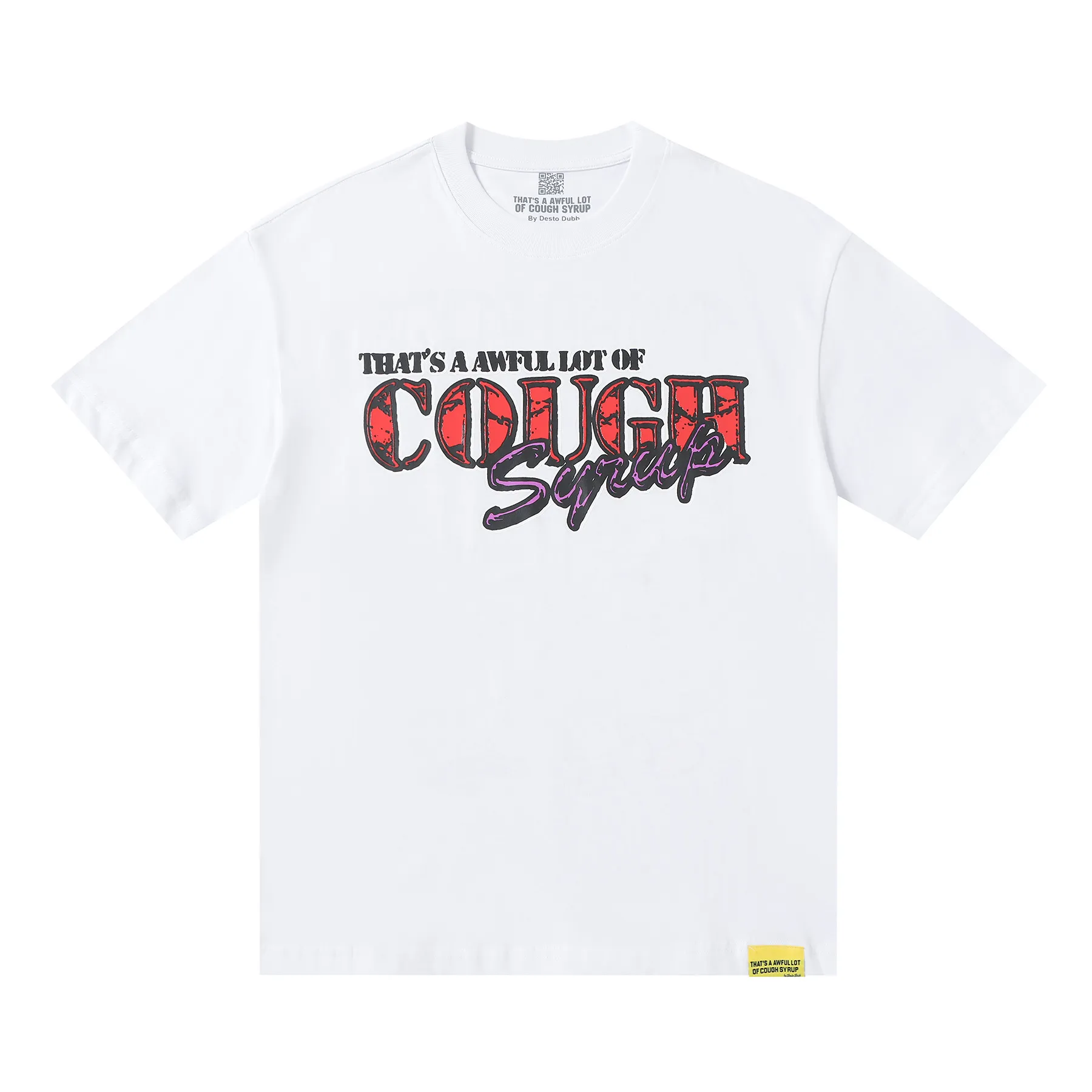 #White/Black I THAT'S A AWFUL LOT OF COUGH SYRUP In Stock T （fabric):32 Sizes（size）：S-M L X L （colour）：White、Black